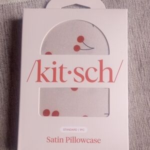 Kitsch Satin Pillowcase with Cherry Print 2/$20